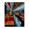 Stupell Industries Bird Character in Subway Train Canvas Design by Keith Thomson